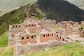 Peru, Sacred Valley, Pisaq Inca ruins Royalty Free Stock Photo