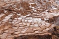 Peru, Sacred Valley, Salt mine in Maras Royalty Free Stock Photo