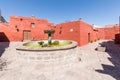 Fountain in the monastery of santa Catalina Arequipa