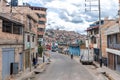 Peru - September 19, 2022: street of the Peruvian countryside in South America