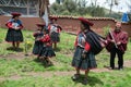 Peru, Traditionl Peruvian People, Travel Royalty Free Stock Photo