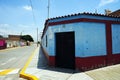 peru zaÃÂ±a town buildind house sidewalk street corner