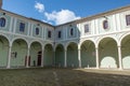 Perugia Italy 24 2022 The abbey complex of San Pietro has three monumental cloisters