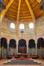 Perugia, Italy - Interior of the V century Early Christianity St. Michel Archangel Church - Chiesa di San Michele Arcangelo in