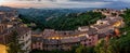 Perugia Umbria panorama from Porta Sole Royalty Free Stock Photo