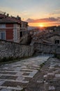 Perugia Umbria panorama from Porta Sole Royalty Free Stock Photo