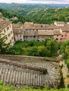 Perugia (Umbria) panorama from Porta Sole Royalty Free Stock Photo