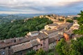 Perugia (Umbria) panorama from Porta Sole Royalty Free Stock Photo