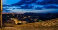 Perugia (Umbria) panorama from Porta Sole Royalty Free Stock Photo