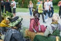 Perunfest festival at Lukavec Castle Royalty Free Stock Photo