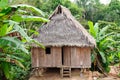 Peruvian Amazonas, Indian settlement Royalty Free Stock Photo