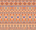 American indian pattern tribal ethnic motifs geometric vector background