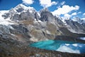 Peruvian Andes landscape Royalty Free Stock Photo