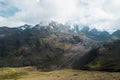 Peruvian Andes landscape Royalty Free Stock Photo