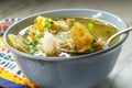 Peruvian Cilantro Chicken Soup