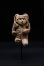 Ancient Clay Figurines from Peru Royalty Free Stock Photo