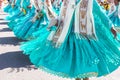 Peruvian dance Royalty Free Stock Photo