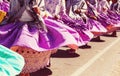 Peruvian dance Royalty Free Stock Photo