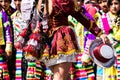 Peruvian dancers at the parade in Cusco.