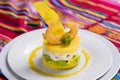 Peruvian food: Causa, comida peruana