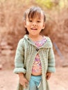 A young peruvian girl - child from Sacred Valley, Urubamba