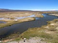 Peruvian Lagoons Royalty Free Stock Photo