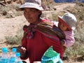 Peruvian Mother Royalty Free Stock Photo