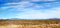 Peruvian Nasca desert panorama Royalty Free Stock Photo