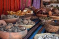 PERUVIAN POTATOES Royalty Free Stock Photo