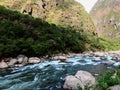 Peruvian river Royalty Free Stock Photo