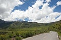 Peruvian roadway Royalty Free Stock Photo