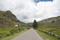 Peruvian roadway Royalty Free Stock Photo