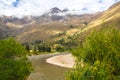 Peruvian Sacred Valley: The Train Ride to Machu Picchu Royalty Free Stock Photo