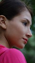 Peruvian Teen Female Staring Royalty Free Stock Photo