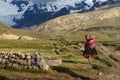 Peruvian woman Royalty Free Stock Photo