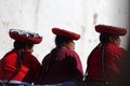Peruvian women in Chinchero in Peru
