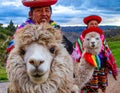 Peruvian Women in Traditional Dress