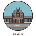 Peruwelz. Cities and towns in Belgium