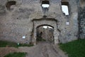 PerÃÂ©ni gate in Lietava castle, ÃÂ½ilina district Royalty Free Stock Photo