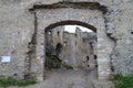 PerÃÂ©ni gate in Lietava castle, ÃÂ½ilina district Royalty Free Stock Photo