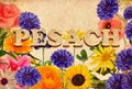 Pesach. Lovely flowers nature background