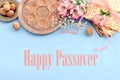Pesah celebration concept (jewish Passove holiday)