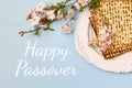 Pesah celebration concept & x28;jewish Passover holiday& x29; Royalty Free Stock Photo