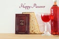 Pesah celebration concept & x28;jewish Passover holiday& x29; Royalty Free Stock Photo