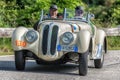PESARO COLLE SAN BARTOLO , ITALY - MAY 17 - 2018 : BMW 3281939 old racing car in rally Mille Miglia 2018 the famous italian histo