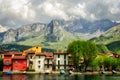 Pescarenico (Lecco Italy) Royalty Free Stock Photo