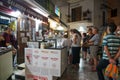Peschici - 29/06/2021: famous italian ice cream shop in Peschici