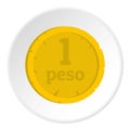 Peso icon circle