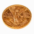 50 pesos gold coin