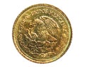 20 Pesos Guadalupe Victoria coin, 1905~1992 - Estados Unidos Mexicanos Circulation serie, 1985. Bank of Mexico. Reverse, Royalty Free Stock Photo